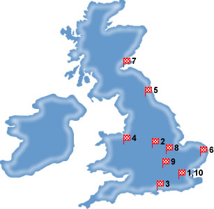BTCC and Porsche Carrera Cup GB 2011