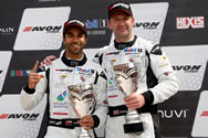 Al Harthy and Caine celebrate maiden race win for Oman Racing Team at Oulton Park