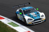 Electrical issues on the Aston Martin Vantage GT3 forced early retirement for Caine