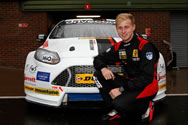 Ashley Sutton took part in the 2015 Dunlop BTCC test in the Motorbase Focus