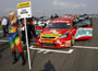 Jackson and grid girl at Donington
