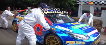 BTCC Champ Andrew Jordan's Winning FOS Hillclimb!