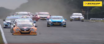 BTCC highlights of rounds 16, 17 & 18 from Snetterton in Norfolk