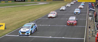 BTCC highlights of rounds 13,14 & 15 from Croft in North Yorkshire