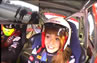 BTCC in car - Aron Smith and his girlfriend Lauren around Brands Hatch Indy