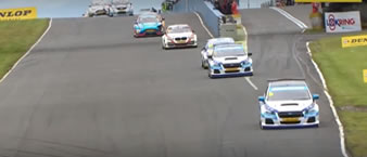 BTCC highlights of Knockhill