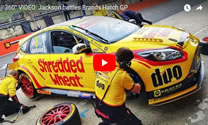 360° VIDEO: Jackson battles Brands Hatch GP