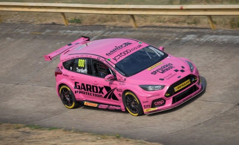 Team GardX Racing with Motorbase honours BTCC Diamond jubilee with special livery for Snetterton