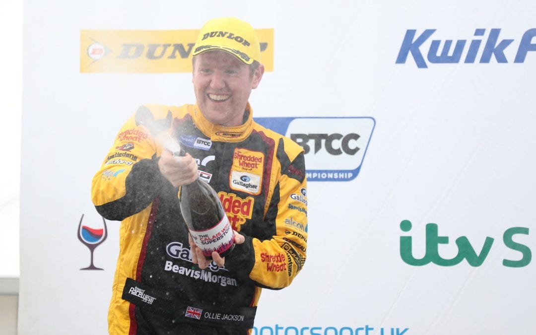 JACKSON INKS DEAL TO REMAIN WITH MOTORBASE FOR 2020 KWIK FIT BRITISH TOURING CAR CHAMPIONSHIP