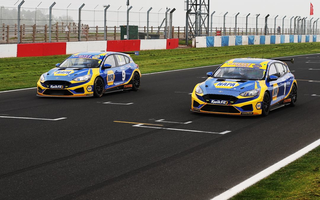 STRONG DAY FOR MOTORBASE AT DONINGTON AS PART OF FIRST OFFICIAL BTCC TEST
