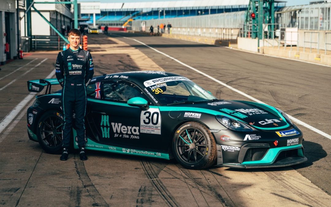 Will Jenkins Teams With Motorbase, Wera Tools And Century For 2023 Porsche Campaign